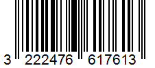 Barcode 3222476617613