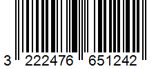 Barcode 3222476651242