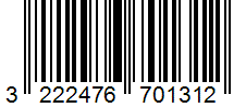 Barcode 3222476701312