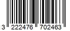 Barcode 3222476702463