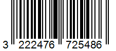 Barcode 3222476725486