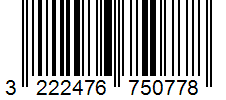 Barcode 3222476750778