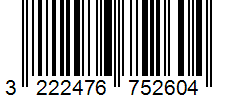 Barcode 3222476752604