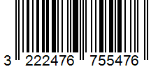 Barcode 3222476755476