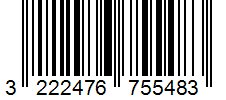 Barcode 3222476755483