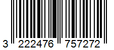 Barcode 3222476757272
