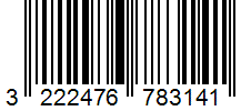 Barcode 3222476783141