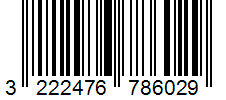 Barcode 3222476786029