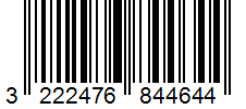 Barcode 3222476844644