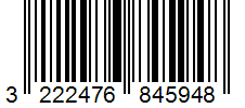 Barcode 3222476845948
