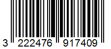 Barcode 3222476917409