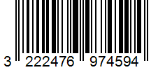 Barcode 3222476974594