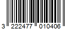 Barcode 3222477010406