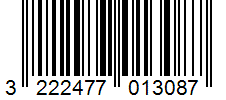 Barcode 3222477013087