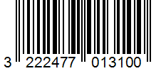 Barcode 3222477013100