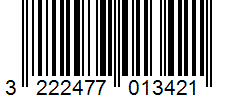 Barcode 3222477013421