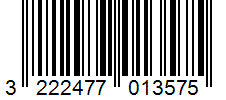Barcode 3222477013575