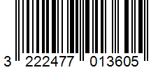 Barcode 3222477013605