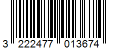 Barcode 3222477013674