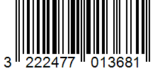 Barcode 3222477013681