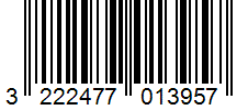 Barcode 3222477013957