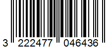 Barcode 3222477046436