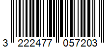 Barcode 3222477057203