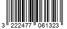 Barcode 3222477061323