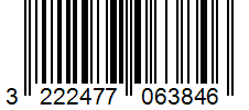 Barcode 3222477063846