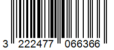 Barcode 3222477066366