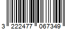 Barcode 3222477067349