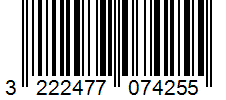 Barcode 3222477074255