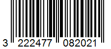 Barcode 3222477082021
