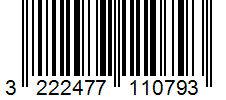 Barcode 3222477110793