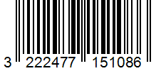 Barcode 3222477151086