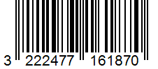Barcode 3222477161870