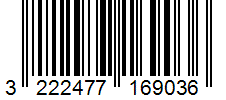 Barcode 3222477169036