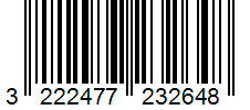 Barcode 3222477232648