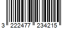 Barcode 3222477234215