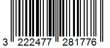 Barcode 3222477281776