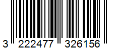 Barcode 3222477326156