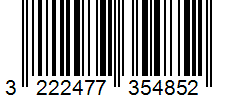Barcode 3222477354852