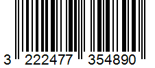 Barcode 3222477354890