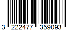 Barcode 3222477359093