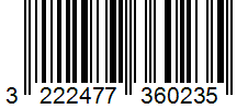 Barcode 3222477360235