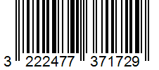 Barcode 3222477371729