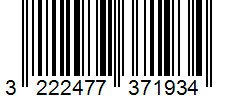 Barcode 3222477371934