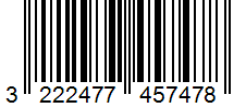 Barcode 3222477457478