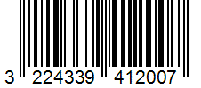 Barcode 3224339412007