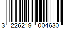 Barcode 3226219004630